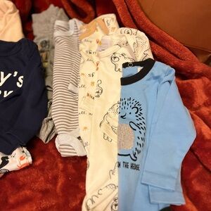 Baby 3-6 month long sleeve shirts, pants, outfits
